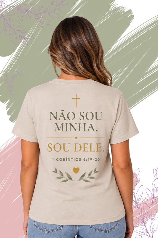 Well For Jesus | Não Sou Minha. Sou dEle FRENTE E VERSO