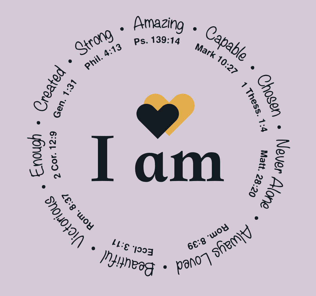 “I Am” T-Shirt | Unisex Christian Tee