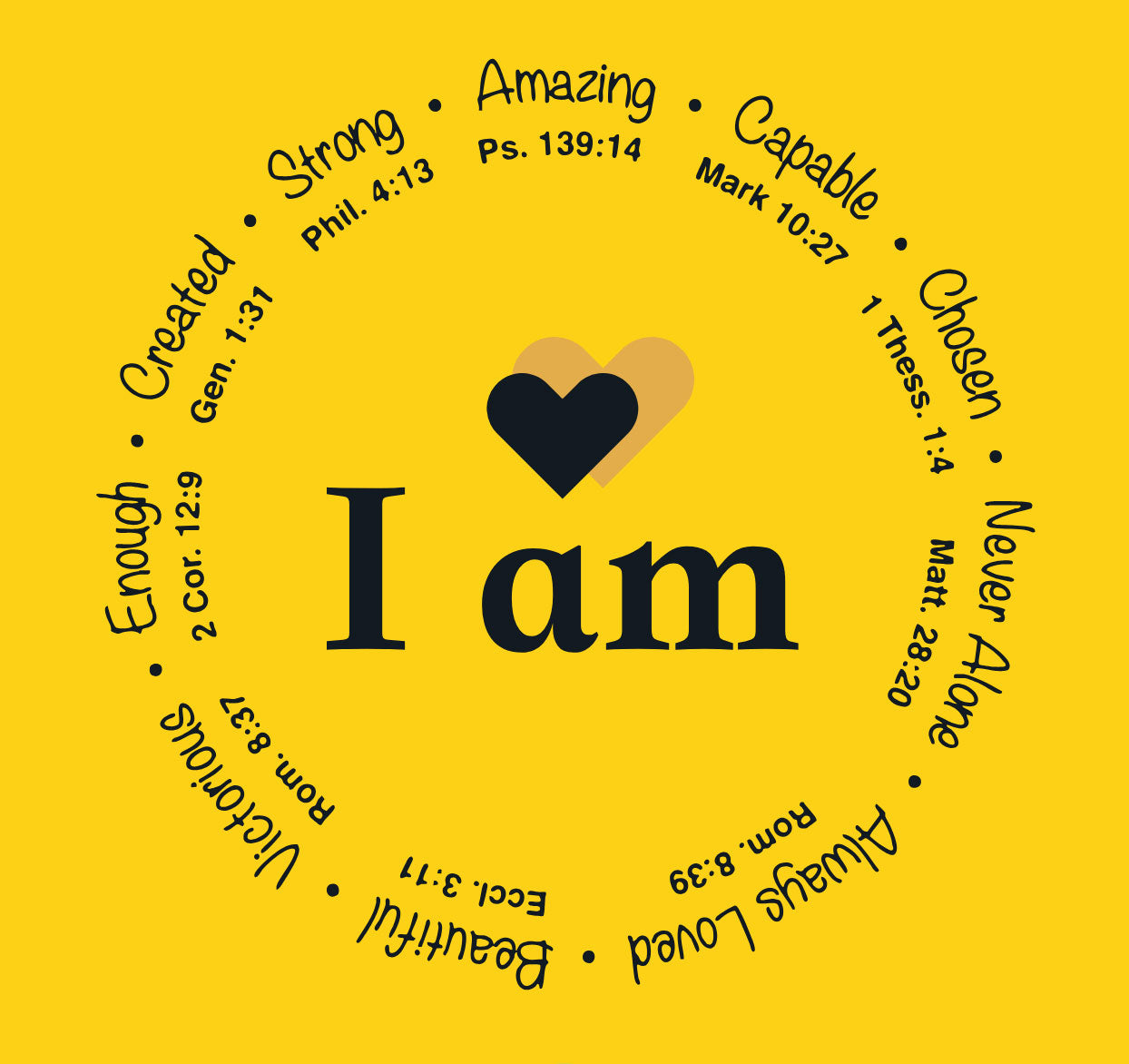 “I Am” T-Shirt | Unisex Christian Tee
