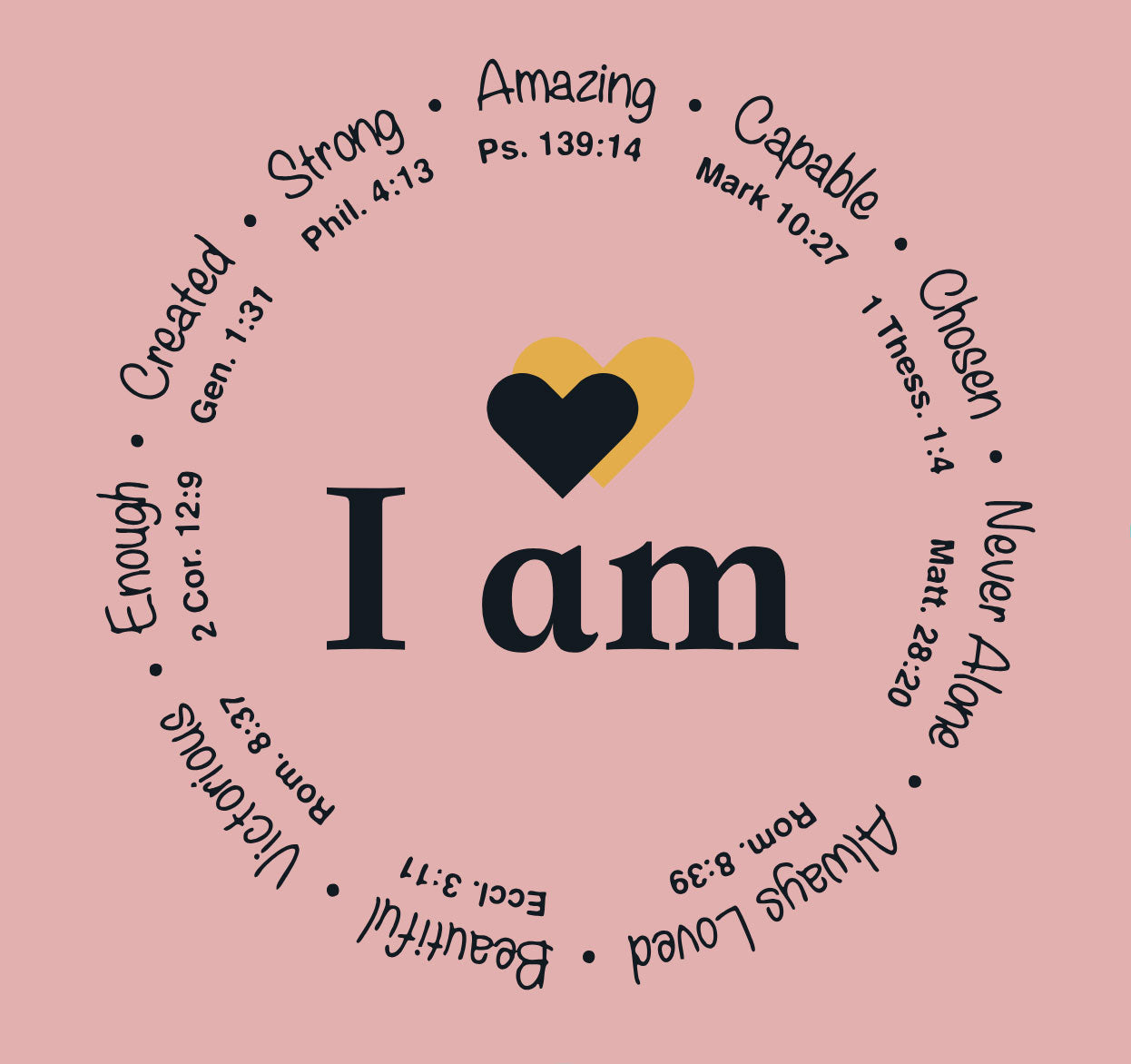 “I Am” T-Shirt | Unisex Christian Tee