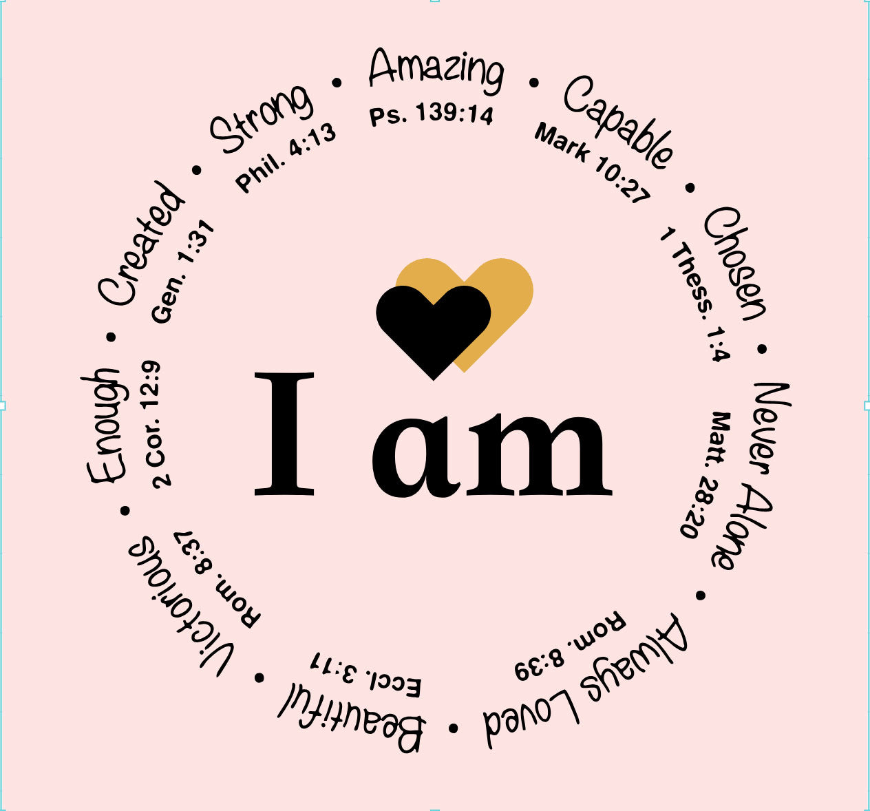 “I Am” T-Shirt | Unisex Christian Tee