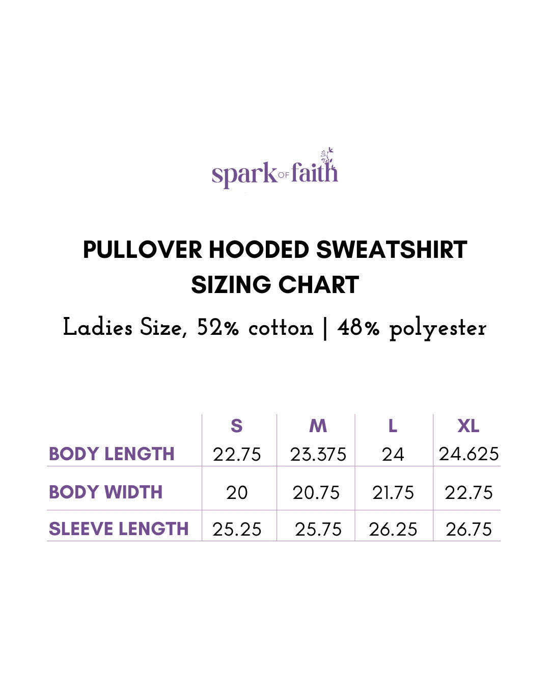 “Jesus Love Like” Pullover Hoodie – Dark Lavender | Ladies’ Sweatshirt