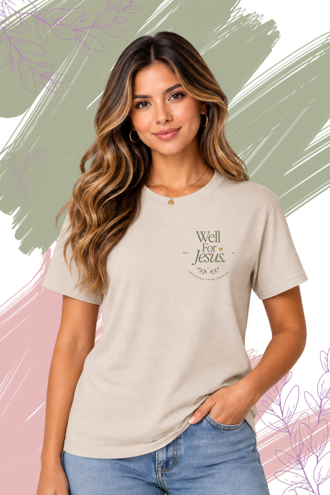Well For Jesus | Não Sou Minha. Sou dEle FRENTE E VERSO