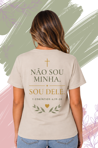 Well For Jesus | Não Sou Minha. Sou dEle FRENTE E VERSO