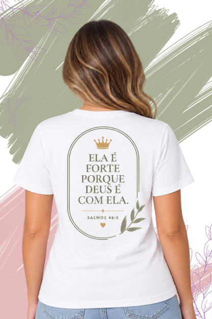 Well For Jesus | Ela É Forte FRENTE E VERSO