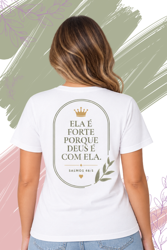 Well For Jesus | Ela É Forte FRENTE E VERSO