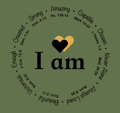 “I Am” T-Shirt | Unisex Christian Tee