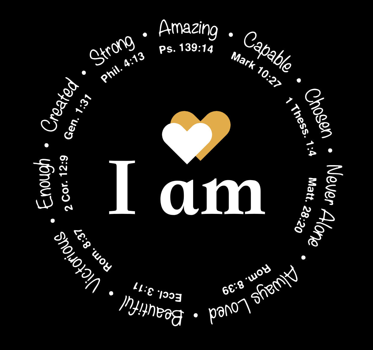 “I Am” T-Shirt | Unisex Christian Tee