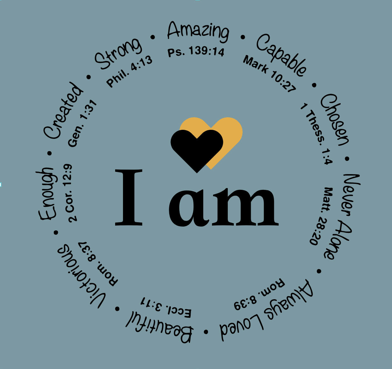 “I Am” T-Shirt | Unisex Christian Tee