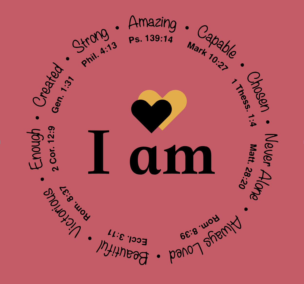 “I Am” T-Shirt | Unisex Christian Tee